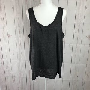 🛍 Cut & Paste Dark Gray Tank Top Size L?